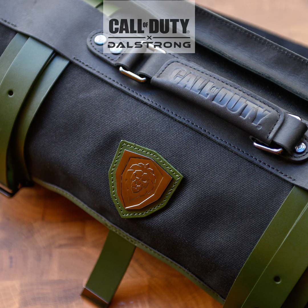 Canvas Knife Roll | Call of Duty © Edition | Black Waxed Canvas | Dals ...