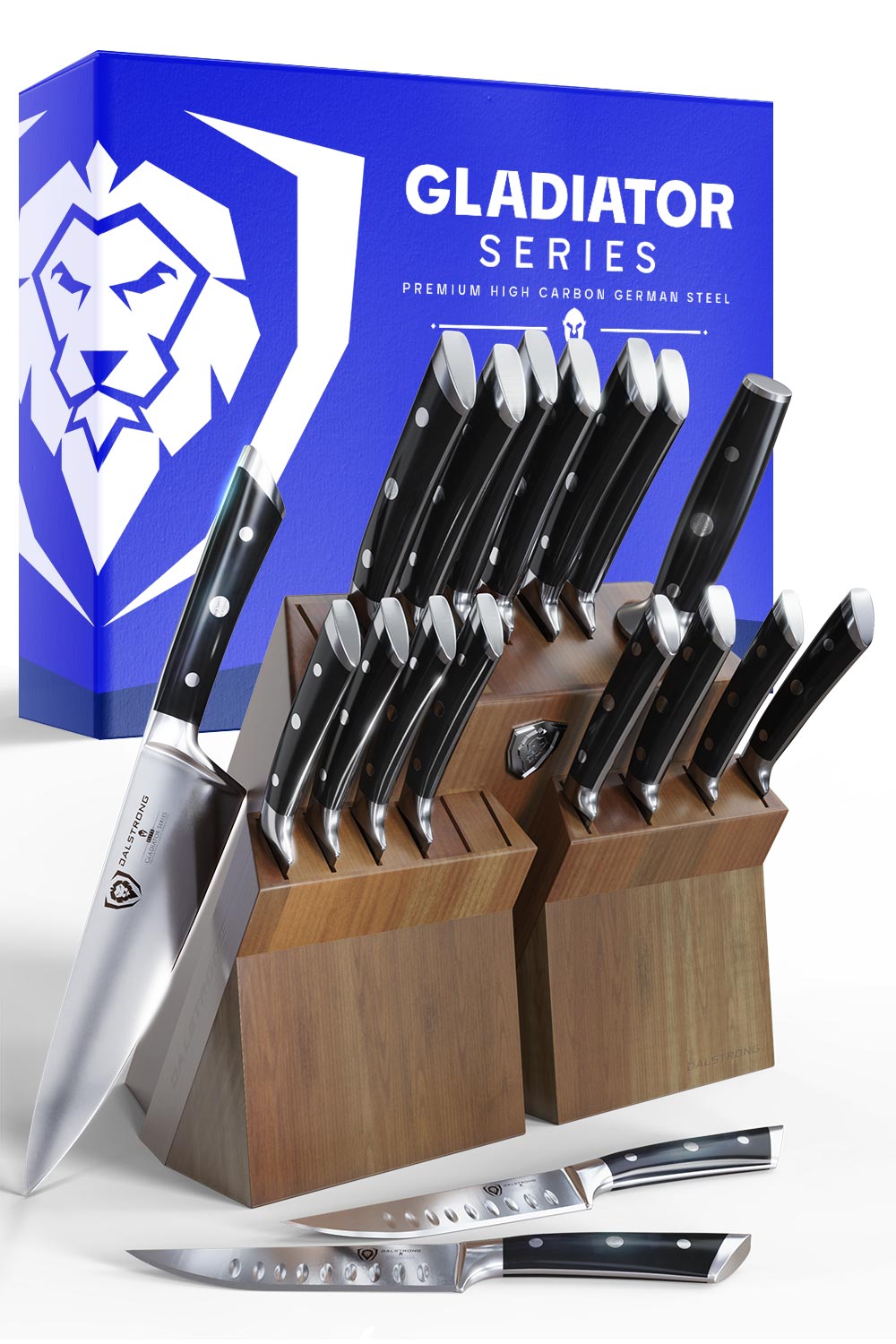 18 Piece Colossal Knife Set with Block 