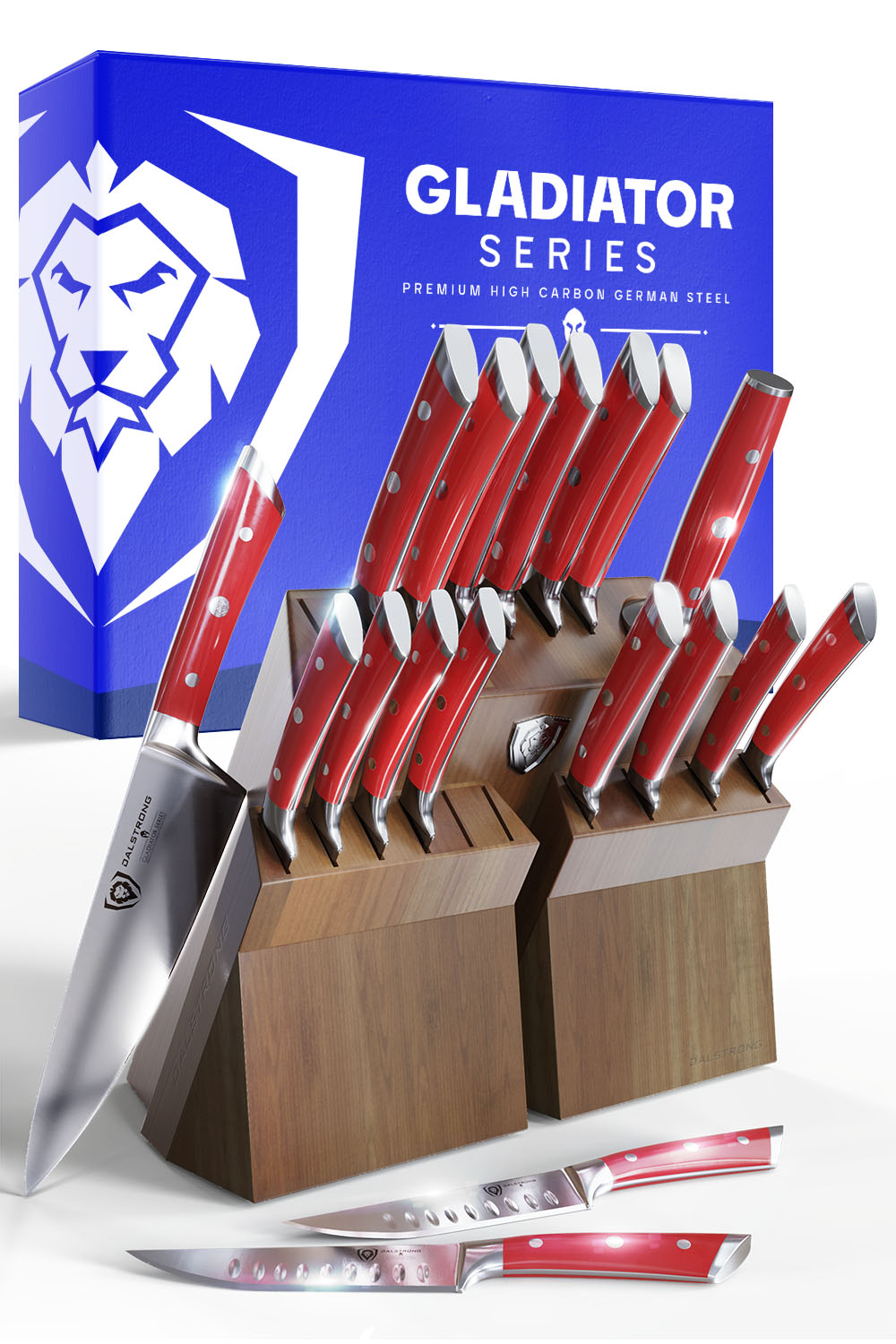 18-piece Colossal Knife Set with Block 
