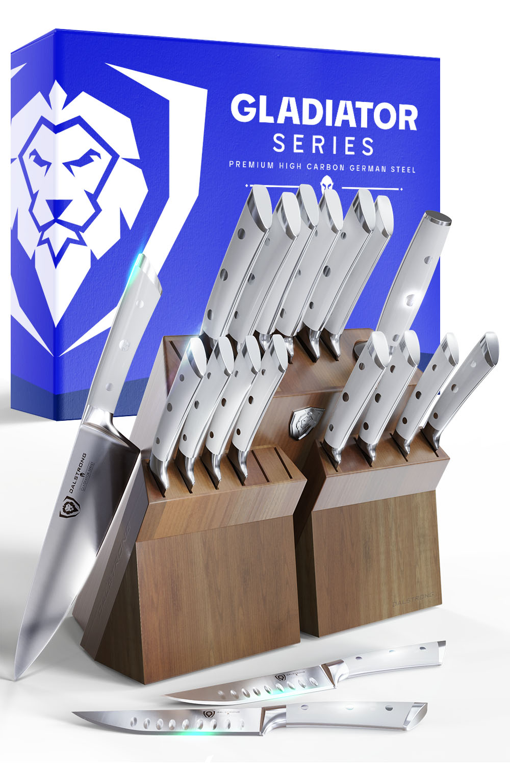 18-piece Colossal Knife Set with Block 