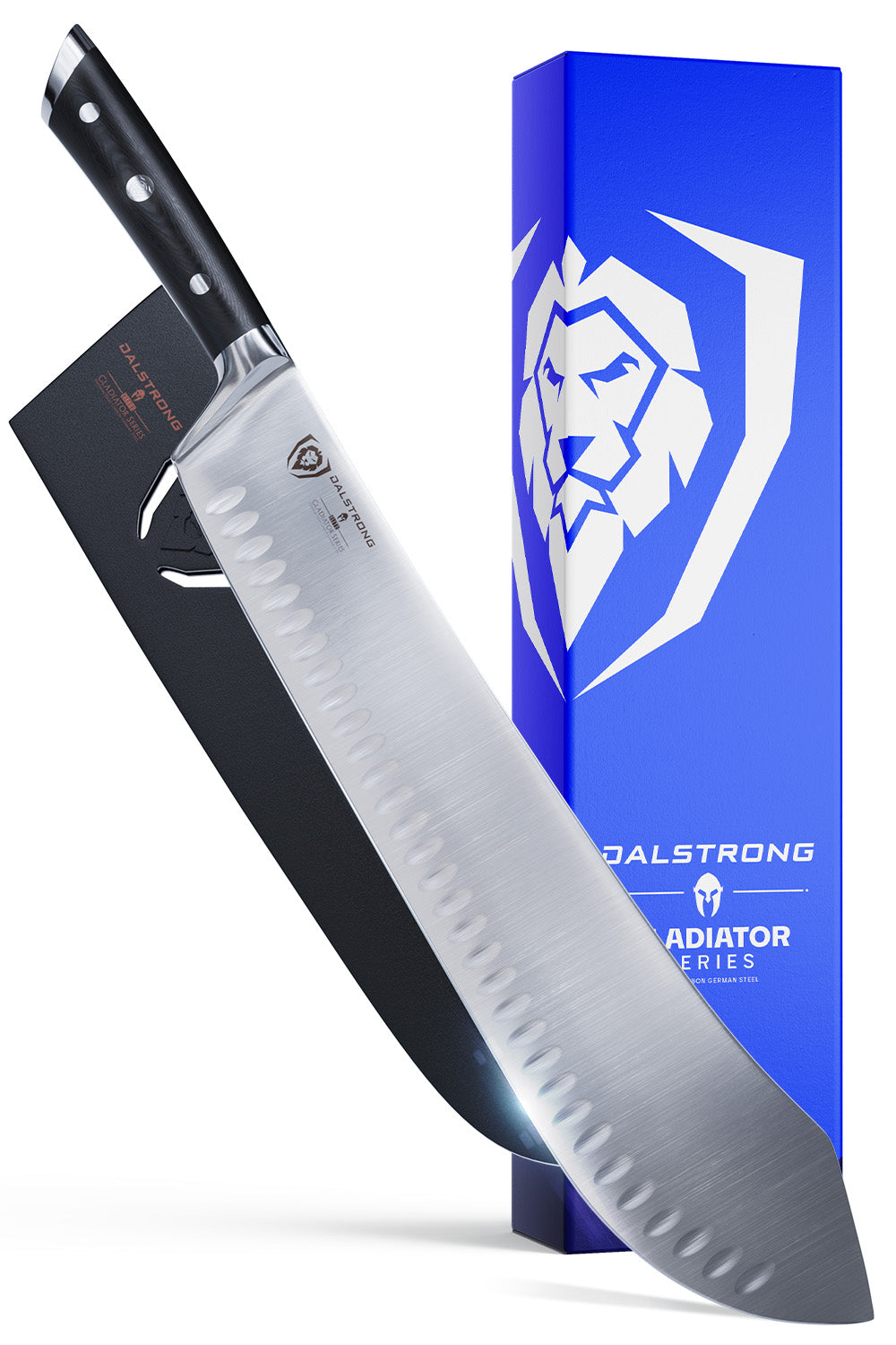 Extra-Long Bull Nose Butcher Knife 14