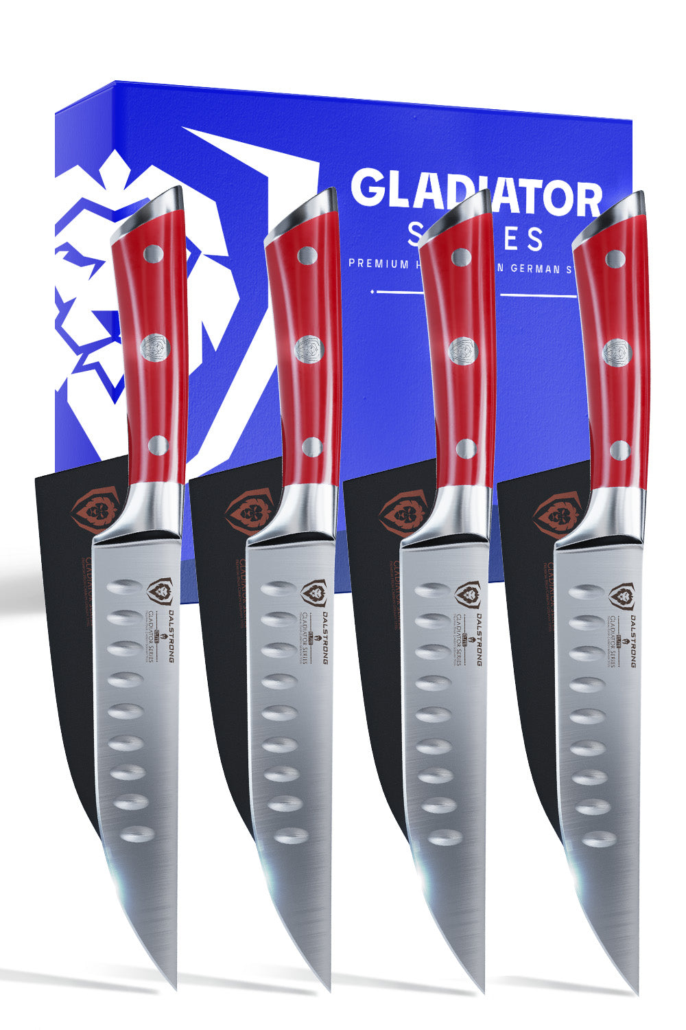 4 Piece Straight-Edge Steak Knife Set 