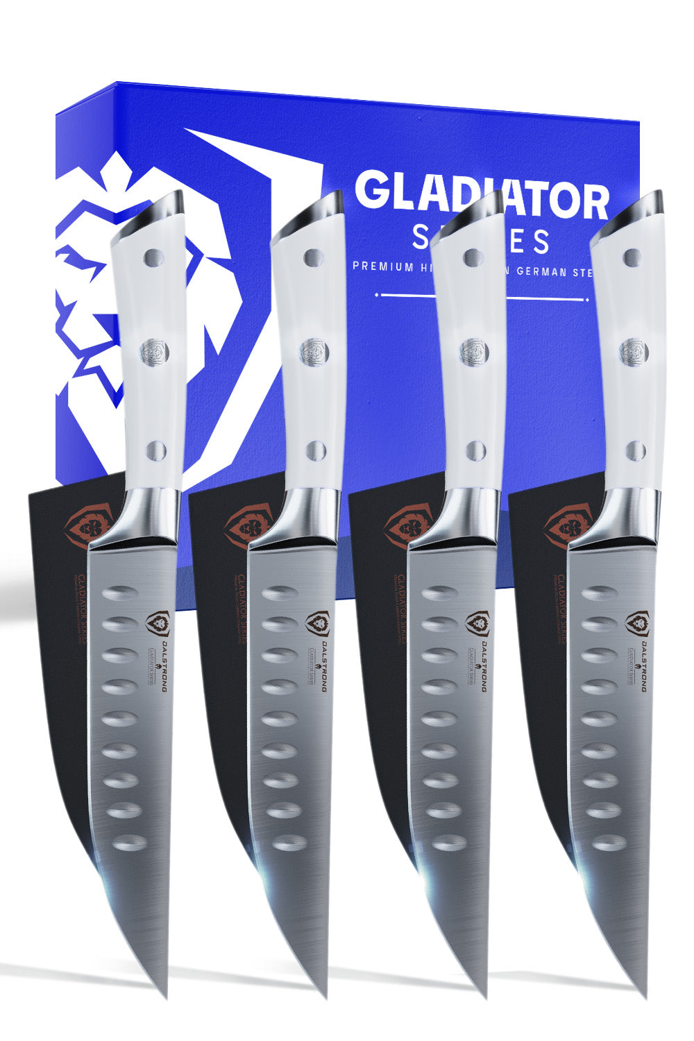 4 Piece Straight-Edge Steak Knife Set 