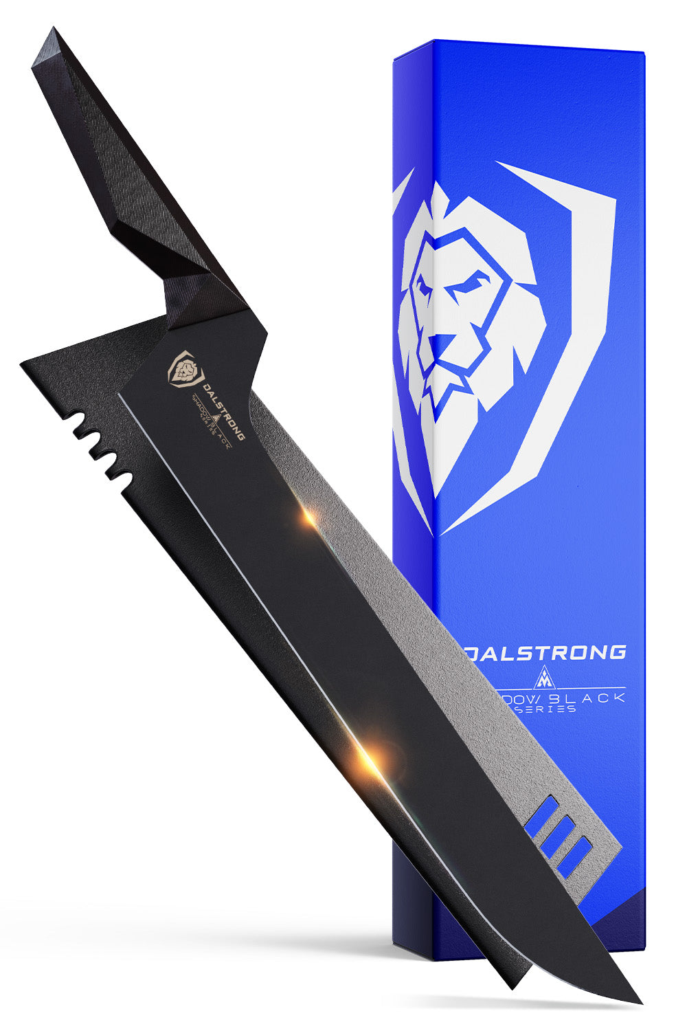Slicing & Carving Knife 12" | Offset Blade | Shadow Black Series