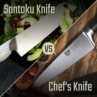 The Difference Between A Santoku And Chef Knife