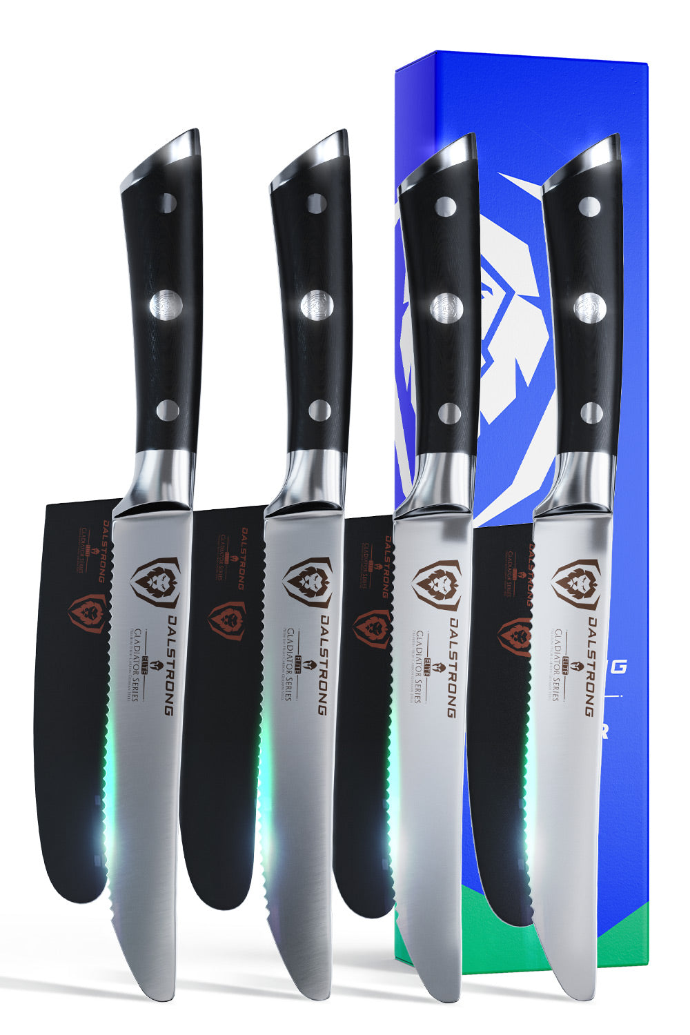 4-Piece Serrated Steak Knife Set 
