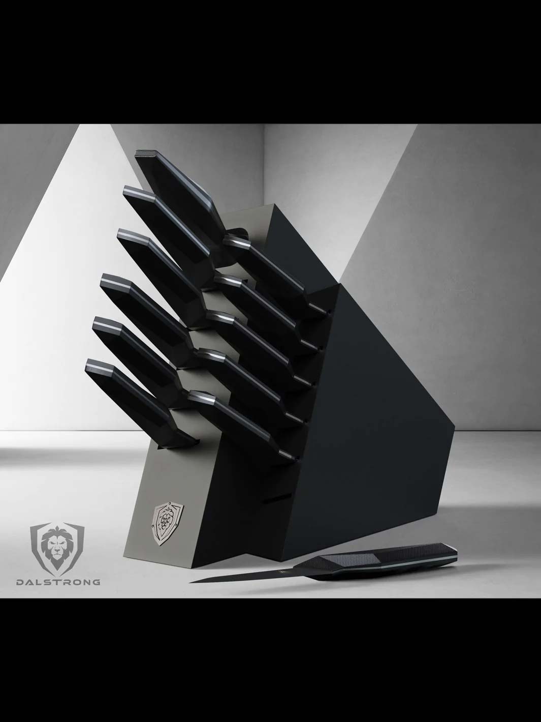 Dalstrong knife shop set block