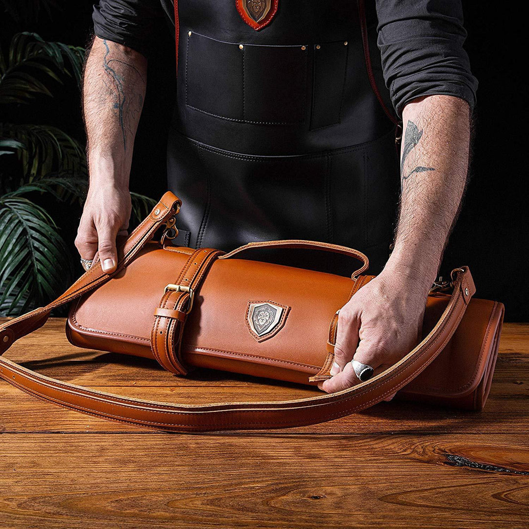 Santaku 6way grain leather shoulder bag（SANTAKU 6way grain